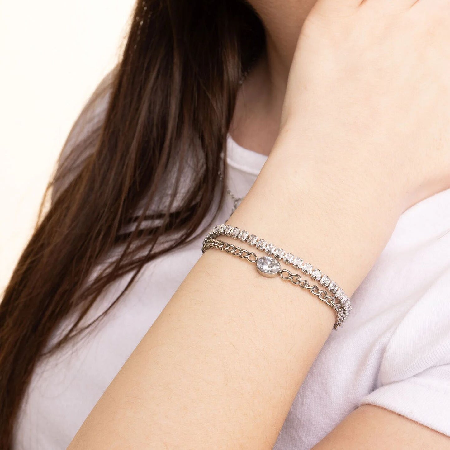 CZ Tennis Bracelet