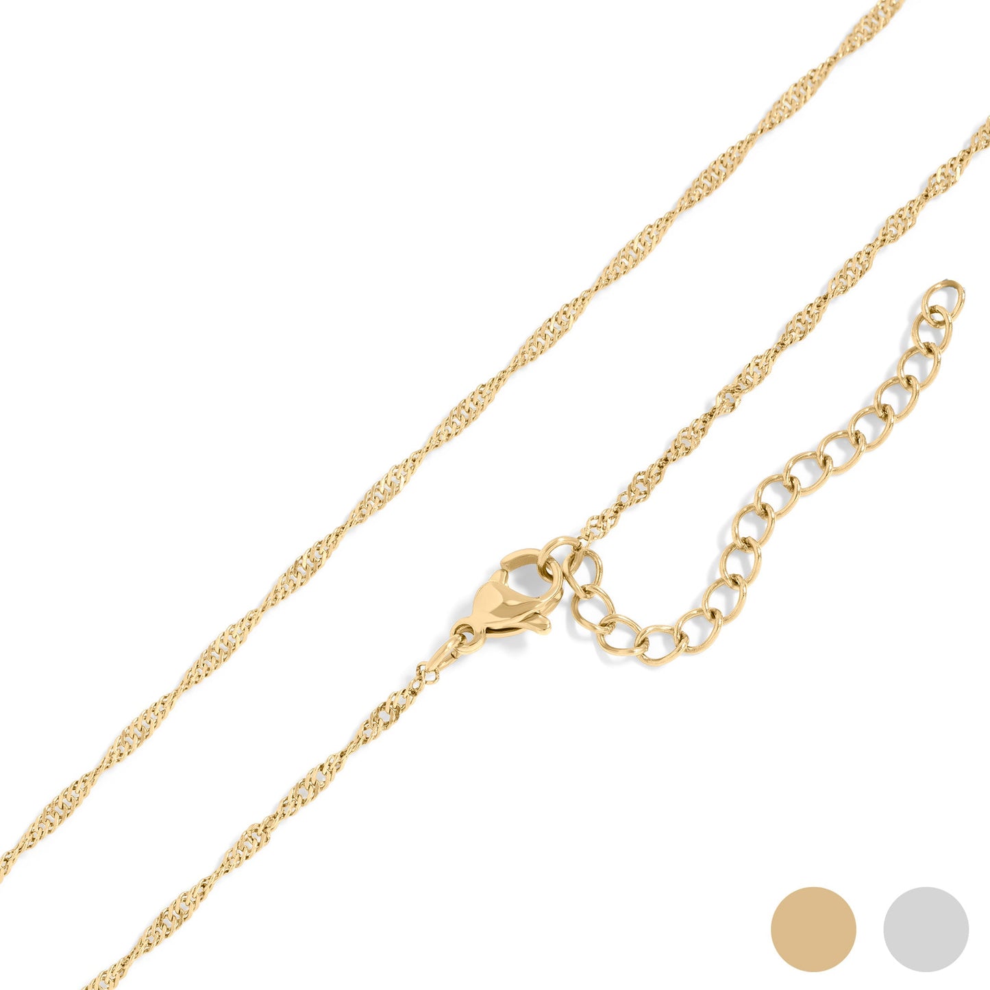 Malibu Beach Necklace -18k Gold