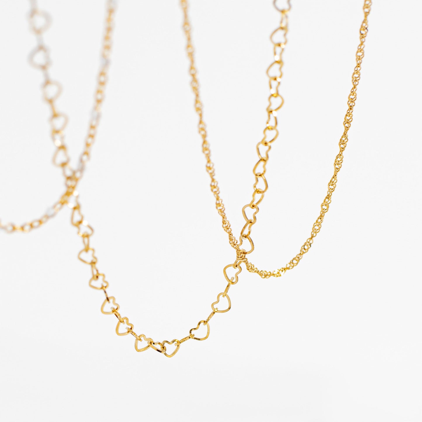 Malibu Beach Necklace -18k Gold