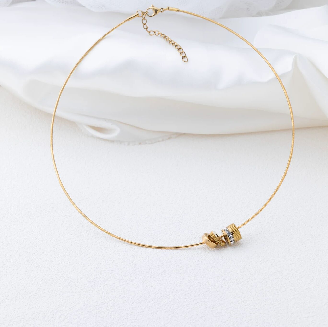 Equator Necklace - 18K Gold